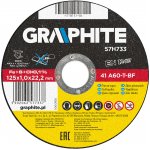 Graphite Řezací kotouč 125 x 1.0 22.2 mm 57H733 – Sleviste.cz