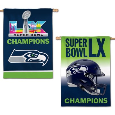Vlajka Seattle Seahawks NFL Super Bowl LX Champions Premium 2-Sided – Hledejceny.cz