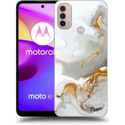 Pouzdro Picasee silikonové Motorola Moto E40 - Her černé – Zboží Mobilmania