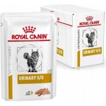 Royal Canin Veterinary Diet Cat kaps. Urinary S/O paštika Loaf 12 x 85 g – Hledejceny.cz