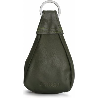 Klíčenka Bellugio Kožená Varian zelená – Sleviste.cz