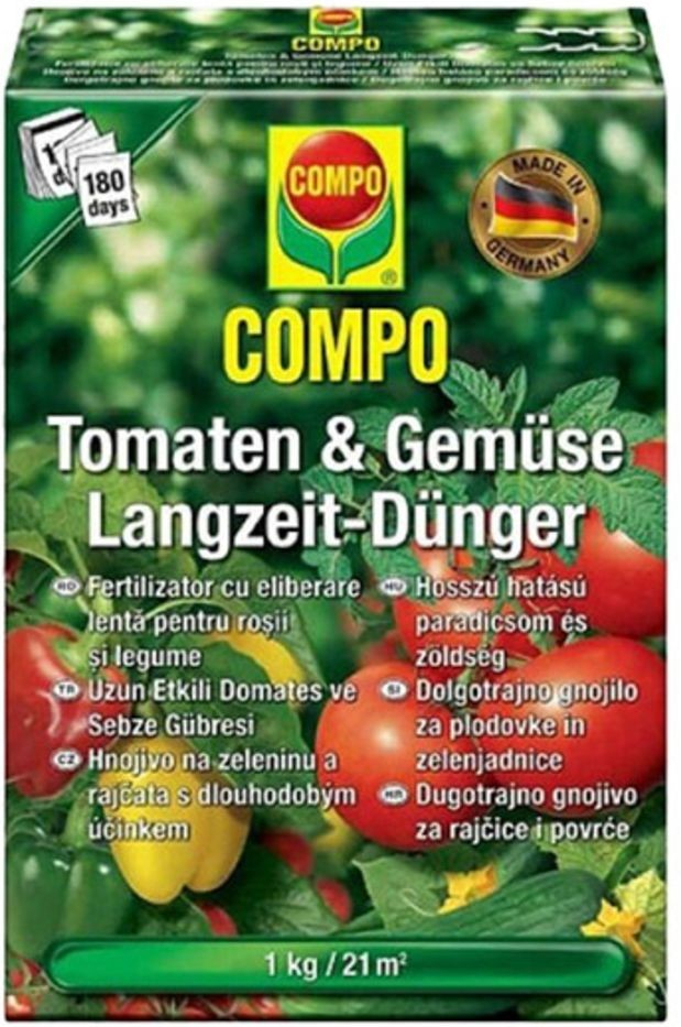 Compo Hnojivo dlouhodobé pro zeleninu 1 kg