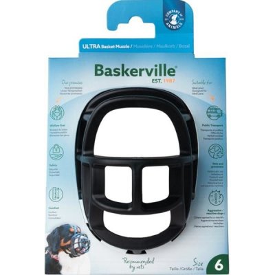 The Company of Animals B.V. Náhubek Baskerville Ultra velikost 6 – Zboží Dáma The Company of Animals B.V. Náhubek Baskerville Ultra velikost 6 – Zboží Dáma