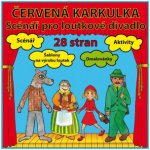 Marionetino Červená Karkulka scénář pohádky pracovní listy šablony – Zboží Dáma