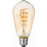 Dekorativní LED žárovka v oranžové barvě úspora energie ST64 4W Atmosphera – Hledejceny.cz