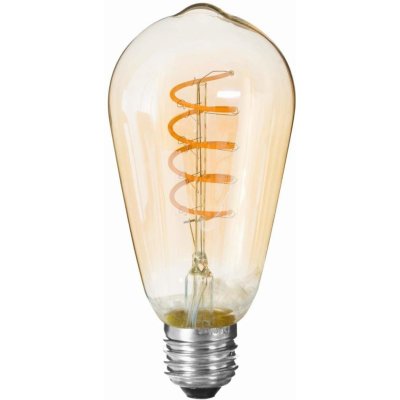 Dekorativní LED žárovka v oranžové barvě úspora energie ST64 4W Atmosphera – Hledejceny.cz