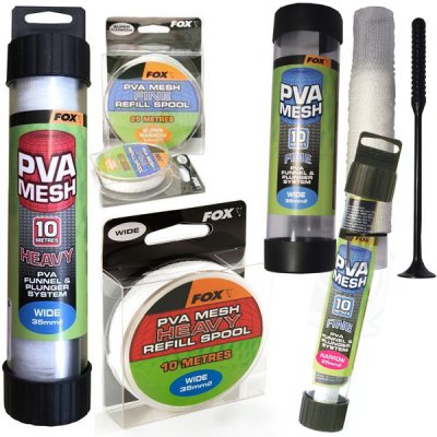 Fox Pva Mesh Fine Refill Spool Super Narrow 10 m 14 mm jemná punčocha – Hledejceny.cz