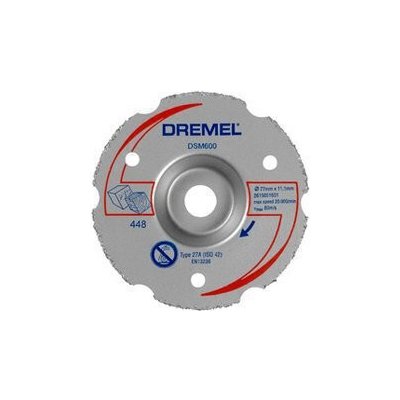 Řezný kotouč Dremel DSM600 77x11,1 mm – Hledejceny.cz