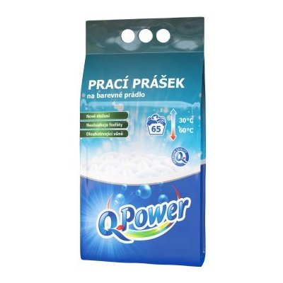 Q-Power Prací prášek na barevné prádlo 65 PD – Zboží Dáma