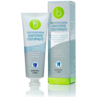 BeconfiDent Švédsko Bělicí multifunkční Sensitive + Máta 75 ml – Hledejceny.cz