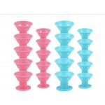 Silikonové natáčky na vlasy 10 ks - 2 velikosti – Zboží Dáma