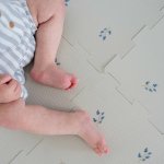 3 Sprouts Pěnová hrací podložka Blueberry Taupe – Zboží Dáma