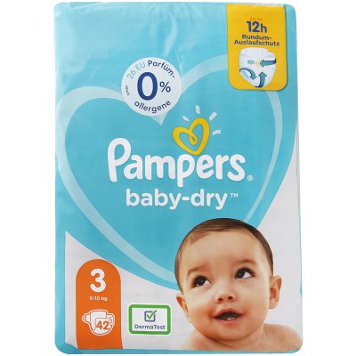 Pampers baby dry 3 42 ks