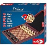 Noris Spiele Deluxe cestovní šachy v dřevěné krabičce – Hledejceny.cz