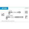 Zapalovací cívky JANMOR Sada kabelů pro zapalování JNM JP320