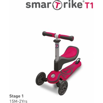 SmarTrike T1 růžová