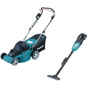 MAKITA Aku 380mm Li-ion DLM380PM2 + aku vysavač černý DCL180ZB