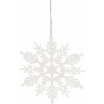 Aga Sada vánočních ozdob 11 ks Sněhové vločky – Zboží Mobilmania