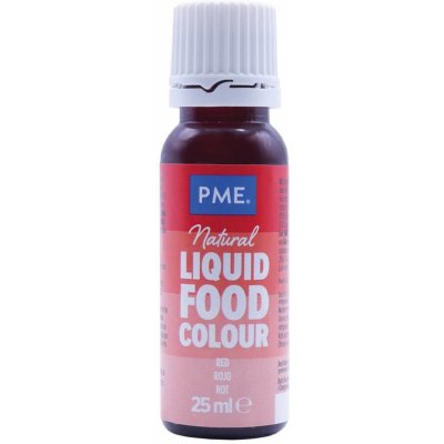 PME Přírodní barvivo Red 25 ml – Zboží Mobilmania