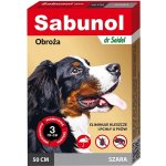 Sabunol Obojek na parazity Sabunol Obojek na parazity 75 cm šedý 40 g 0,1 ml – Hledejceny.cz
