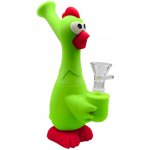 Urban Crew Silikonový bong kuře 18cm Zelená – Zbozi.Blesk.cz