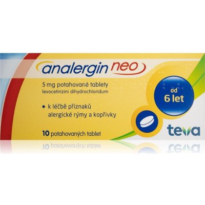 ANALERGIN NEO 5MG TBL FLM 10 – Hledejceny.cz