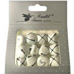 Anděl Rolničky bílé 2 cm 12 ks 2083 – Hledejceny.cz