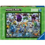 RAVENSBURGER Challenge: Minecraft 1000 dílků – Hledejceny.cz