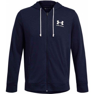 Under Armour Rival Terry LC FZ tmavě modrá – Zboží Dáma