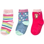 Dívčí protiskluzové ponožky 3 páry Jaro/Léto Magic Mouse – Zboží Dáma