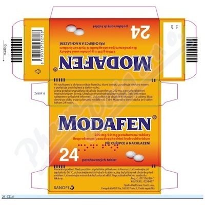 MODAFEN POR 200MG/30MG TBL FLM 24 – Zbozi.Blesk.cz