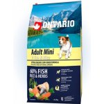 Ontario Adult Mini 7 Fish & Rice 6,5 kg – Hledejceny.cz