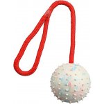 Trixie Vrhací míč hrbolatý na šňůře 7 cm / 30 cm – Zbozi.Blesk.cz