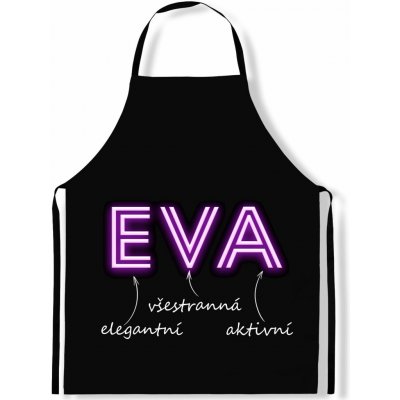 Impar Zástěra Ženská jména NEON Eva – Hledejceny.cz