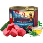 Ontario Adult hovězí pate s příchutí spirulíny 200 g – Hledejceny.cz