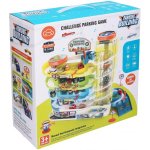 Wiky Vehicles Garáž patrová s výtahem 6 aut 30x13x34 cm – Sleviste.cz