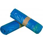 OBALY SLÁMA - Pytle na odpad 70x100 cm/50, 105lt., modré, zatahovací, role 25 ks – Zboží Mobilmania