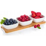 Banquet Sada misek Brillante Bamboo 33x9,7 x 4,7 cm 3 + 1 ks – Zboží Mobilmania