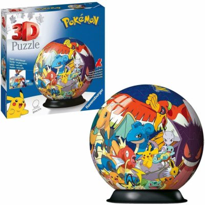Ravensburger 3D puzzleball Pokémon 72 ks – Zboží Mobilmania