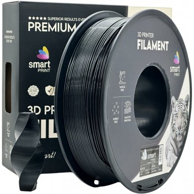 Smart Print PETG black 1,75mm 1kg – Zboží Živě