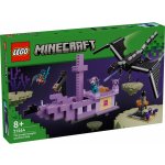 LEGO® Minecraft 21264 Drak z Enderu a loď z Endu – Zboží Živě LEGO® Minecraft 21264 Drak z Enderu a loď z Endu – Zboží Živě