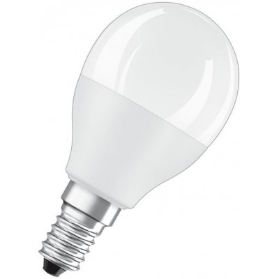 Osram LED světelný zdroj, 5,5 W, 470 lm, RGB, teplá bílá, E14 LED STAR+ CL P RGBWFR 40 DIM REM CO – Zboží Živě