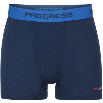 Progress boxerky CC SKN coffee modré – Zboží Dáma