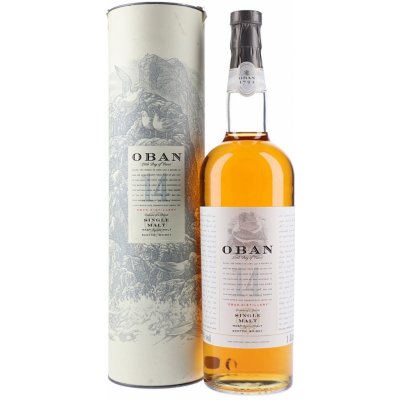 Oban Single Malt Whisky 14y 43% 0,7 l (tuba) – Zbozi.Blesk.cz