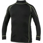 CANIS CXS REWARD dětské funkční tričko dlouhý rukáv černá/zelená – Zboží Mobilmania