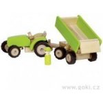 Goki traktor s vlečkou zelená – Zboží Dáma