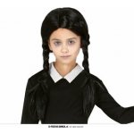 Paruka černá s copánky Wednesday – Sleviste.cz