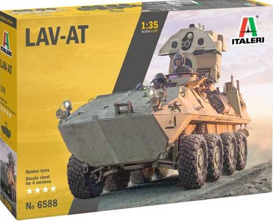 Italeri Model Kit military LAV-25 TUA 1:35