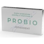 Herbai HERBADENT PROBIO Orální probiotické pastilky s vitamínem D 20 ks – Hledejceny.cz