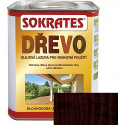 Sokrates Olejová ochranná lazura 2,5 l Palisandr